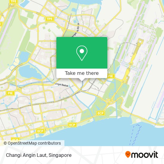 Changi Angin Laut map