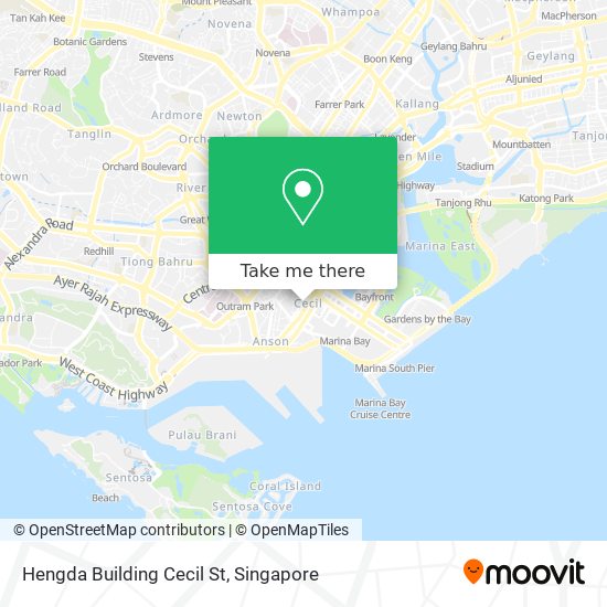 Hengda Building Cecil St map