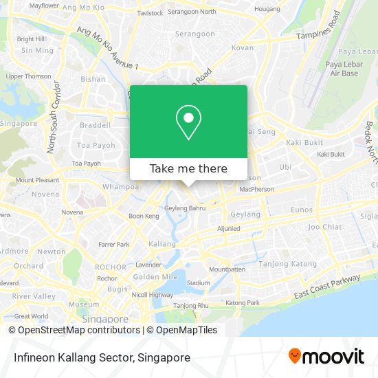 Infineon Kallang Sector map