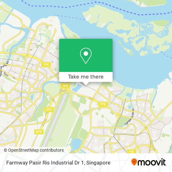 Farmway Pasir Ris Industrial Dr 1 map
