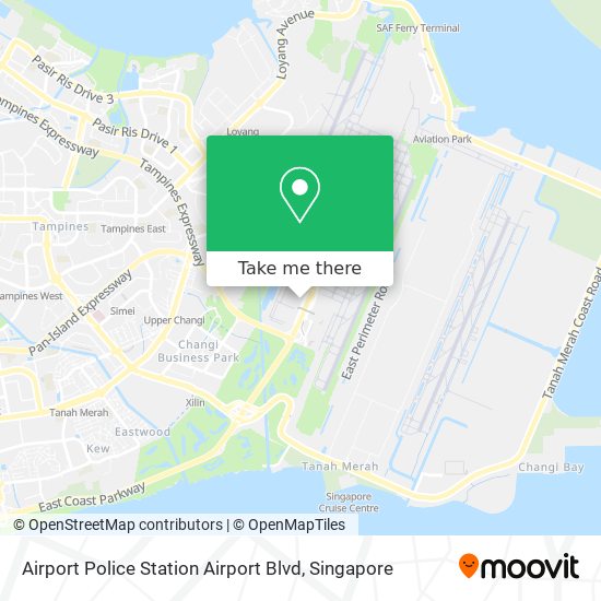 Airport Police Station Airport Blvd地图