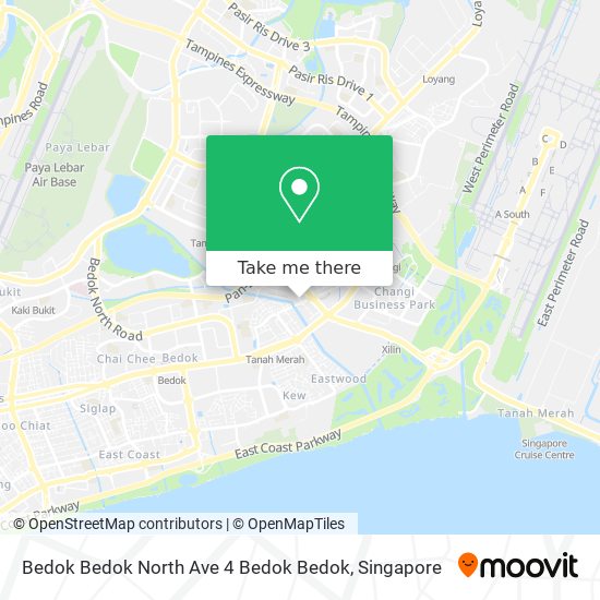 Bedok Bedok North Ave 4 Bedok Bedok地图