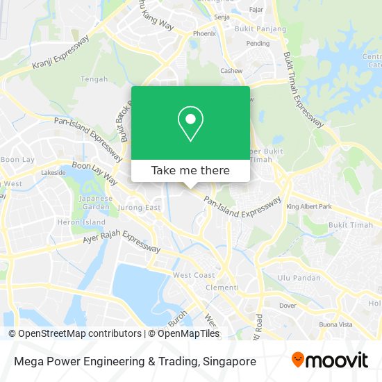 Mega Power Engineering & Trading map