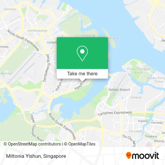 Miltonia Yishun map