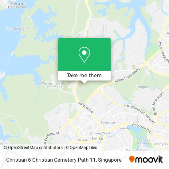 Christian 6 Christian Cemetery Path 11 map