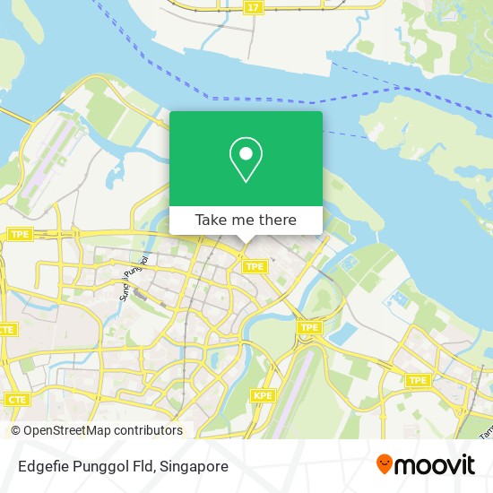 Edgefie Punggol Fld地图