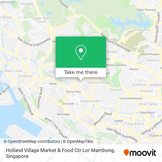 Holland Village Market & Food Ctr Lor Mambong地图