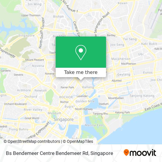 Bs Bendemeer Centre Bendemeer Rd map