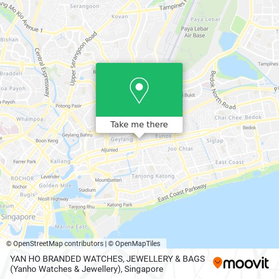 YAN HO BRANDED WATCHES, JEWELLERY & BAGS (Yanho Watches & Jewellery) map