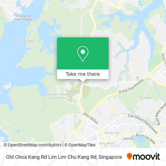 Old Choa Kang Rd Lim Lim Chu Kang Rd map