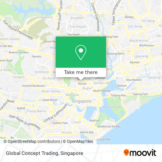 Global Concept Trading map