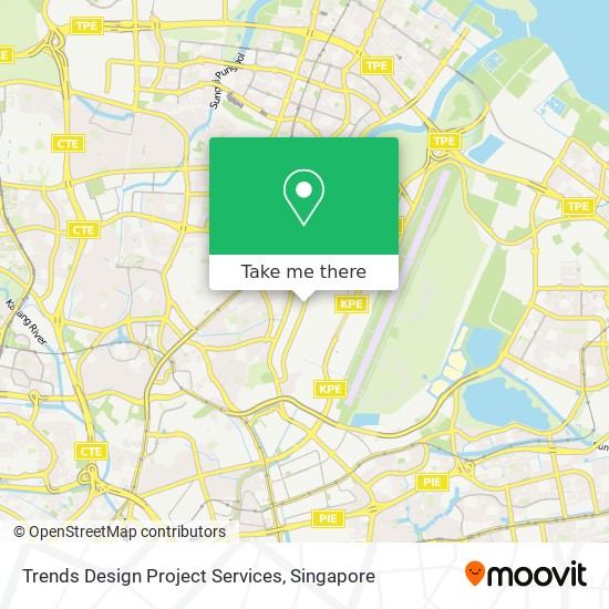 Trends Design Project Services map