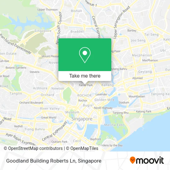 Goodland Building Roberts Ln map