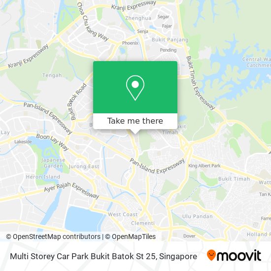 Multi Storey Car Park Bukit Batok St 25地图