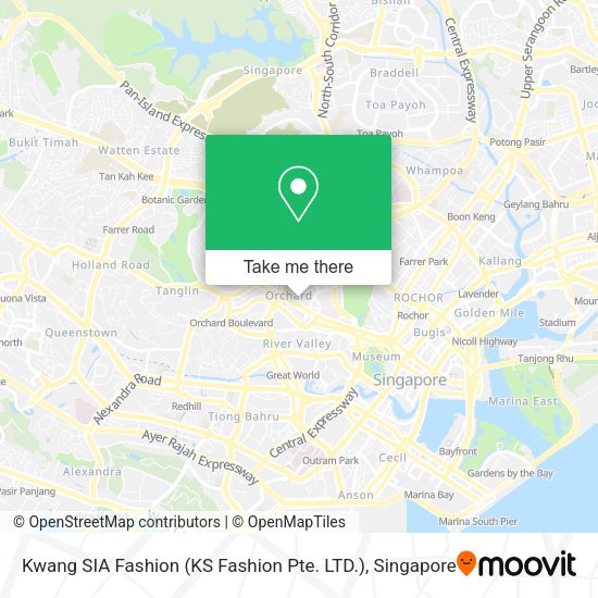Kwang SIA Fashion (KS Fashion Pte. LTD.) map