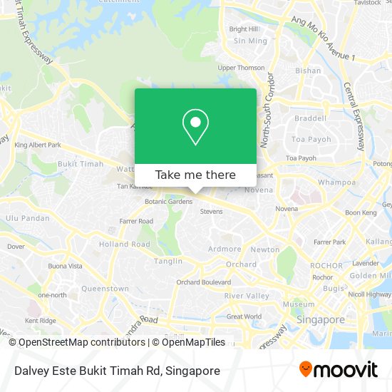 Dalvey Este Bukit Timah Rd map