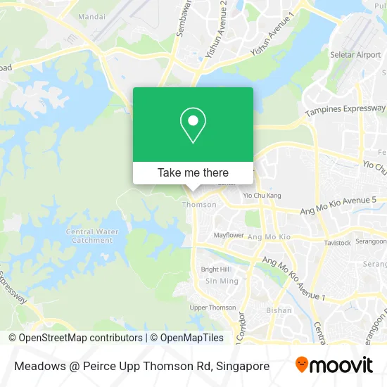 Meadows @ Peirce Upp Thomson Rd map