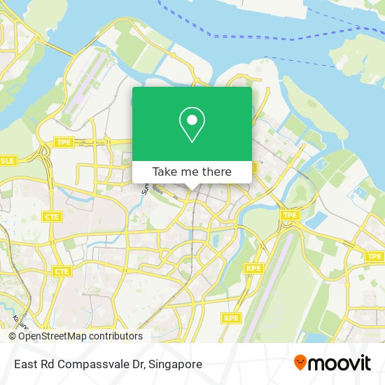 East Rd Compassvale Dr map