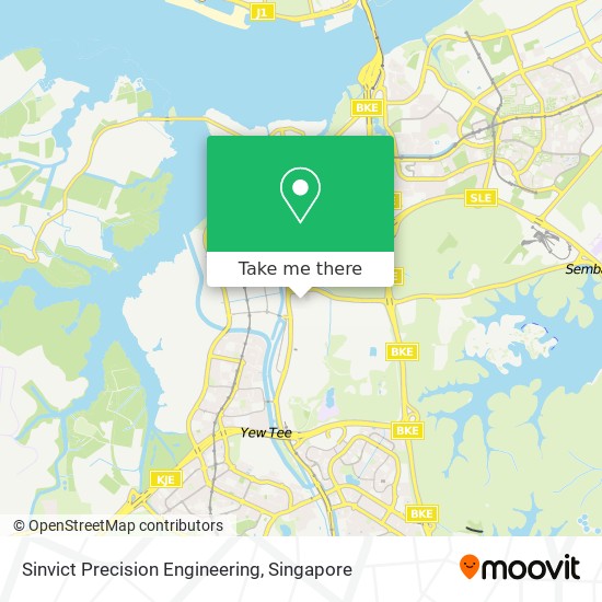 Sinvict Precision Engineering map