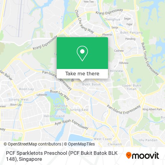 PCF Sparkletots Preschool (PCF Bukit Batok BLK 148)地图