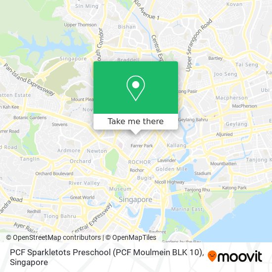 PCF Sparkletots Preschool (PCF Moulmein BLK 10) map