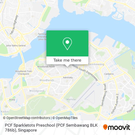 PCF Sparkletots Preschool (PCF Sembawang BLK 786b)地图