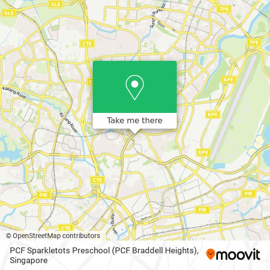 PCF Sparkletots Preschool (PCF Braddell Heights) map