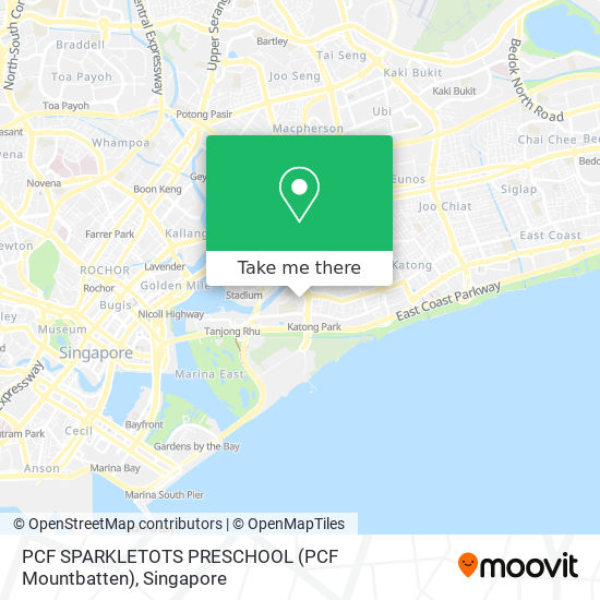 PCF SPARKLETOTS PRESCHOOL (PCF Mountbatten) map