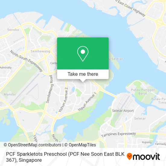 PCF Sparkletots Preschool (PCF Nee Soon East BLK 367)地图