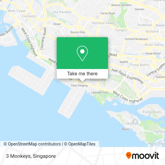 3 Monkeys map