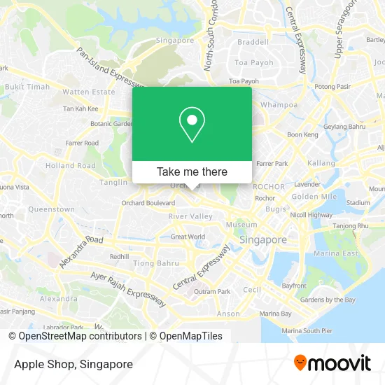 Apple Shop map