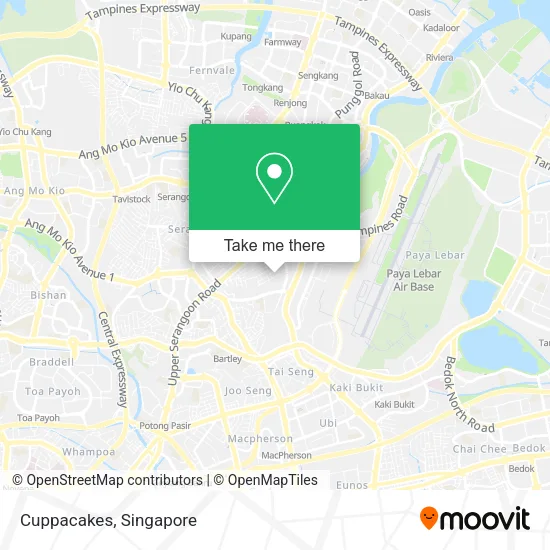 Cuppacakes map