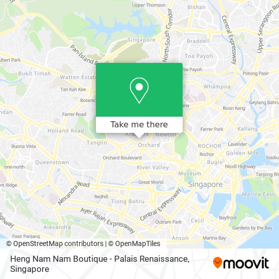 Heng Nam Nam Boutique - Palais Renaissance map