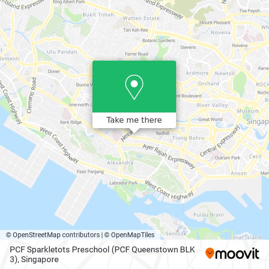 PCF Sparkletots Preschool (PCF Queenstown BLK 3)地图