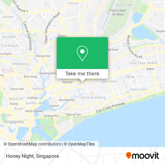 Honey Night map