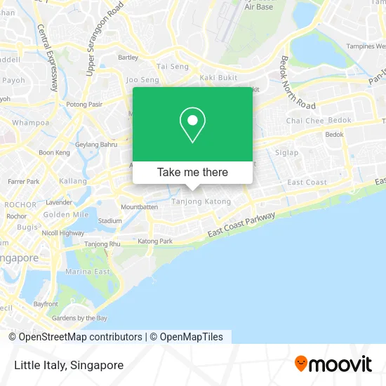 Little Italy map