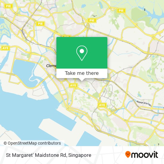 St Margaret' Maidstone Rd地图