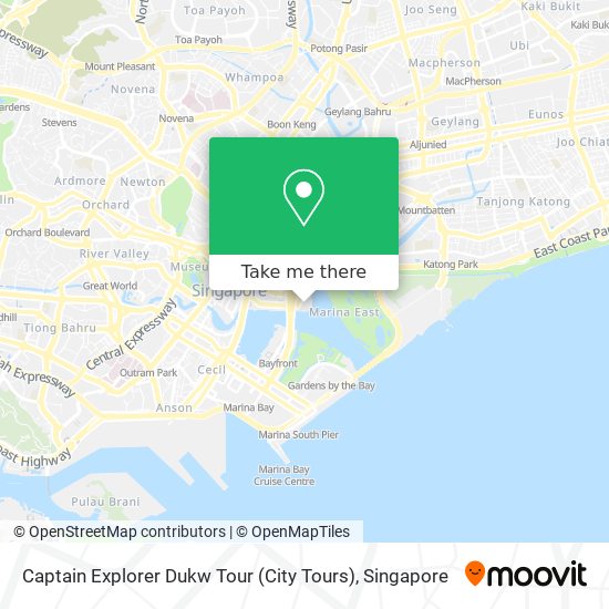 Captain Explorer Dukw Tour (City Tours) map