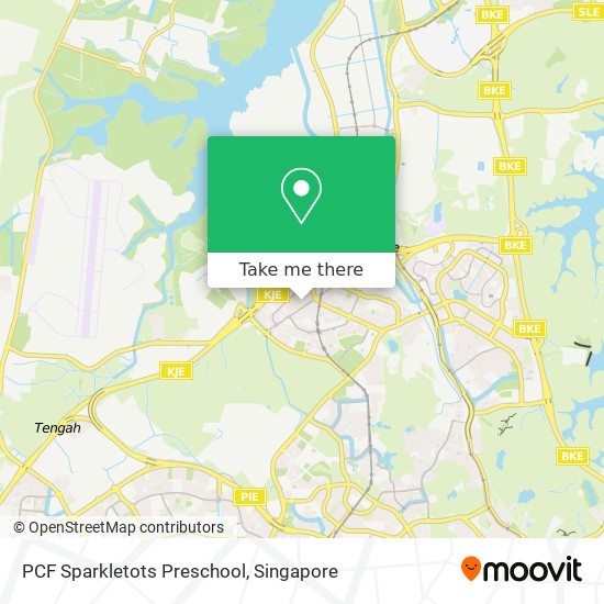 PCF Sparkletots Preschool map