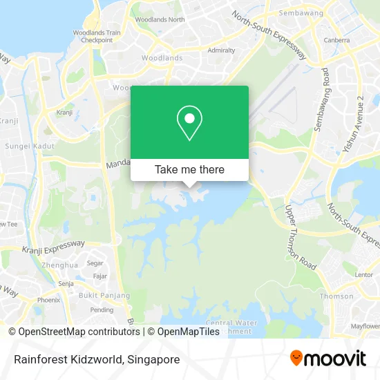 Rainforest Kidzworld地图