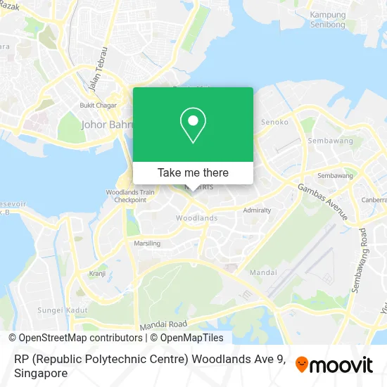 How to Get to RP (Republic Polytechnic Centre) Woodlands Ave 9 in ...