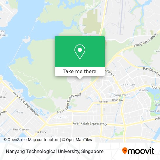 Nanyang Technological University map