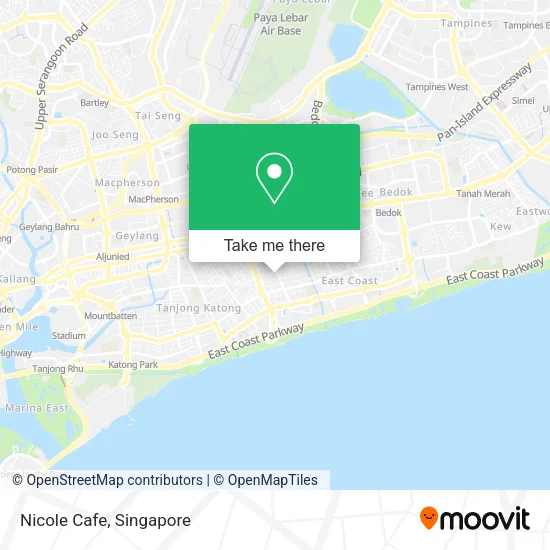 Nicole Cafe map