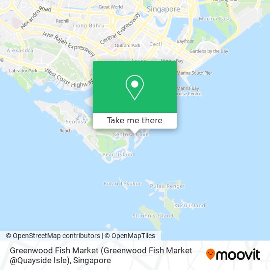 Greenwood Fish Market (Greenwood Fish Market @Quayside Isle) map
