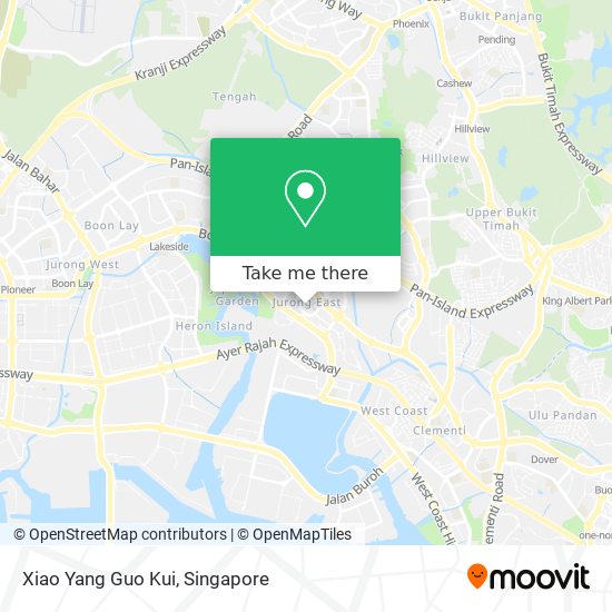 Xiao Yang Guo Kui map