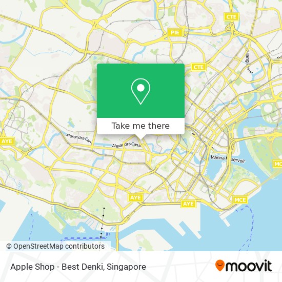 Apple Shop - Best Denki map