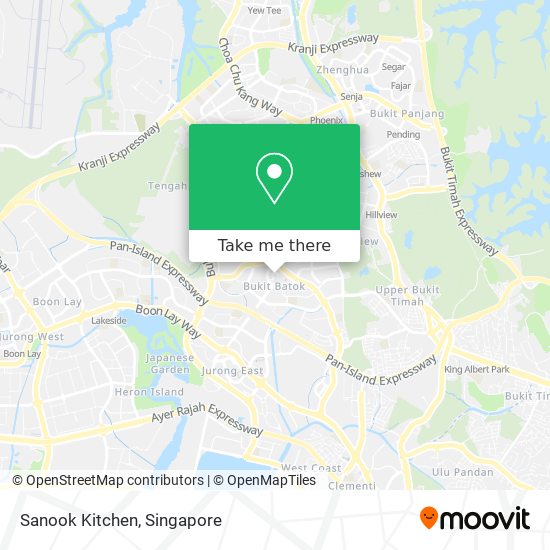 Sanook Kitchen map