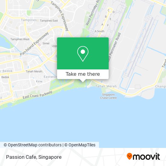 Passion Cafe map