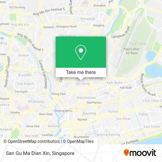 San Gu Ma Dian Xin地图