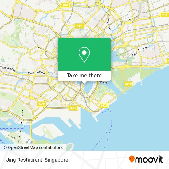 Jing Restaurant map